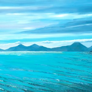 Jura – Sunset over the Paps